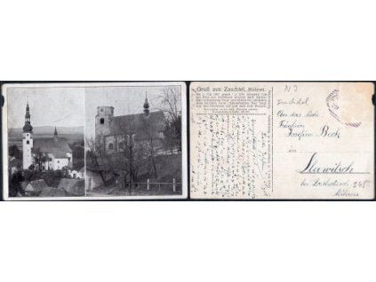 SUCHDOL nad Odrou. Kostely. 1918.