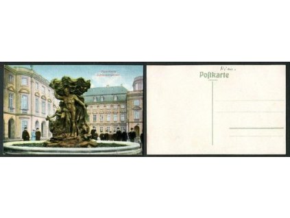 MANNHEIM. Schlossbrunnen.