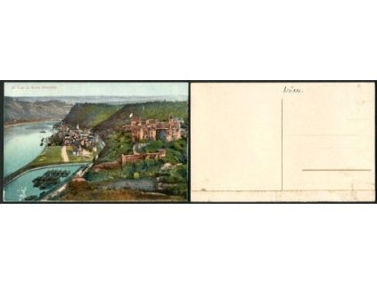 St. Goar m. Ruine Rheinfels.