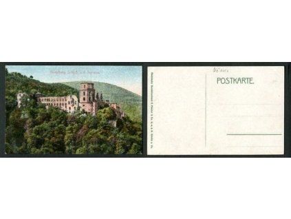 HEIELBERG. Schloß v. d. Terrase.
