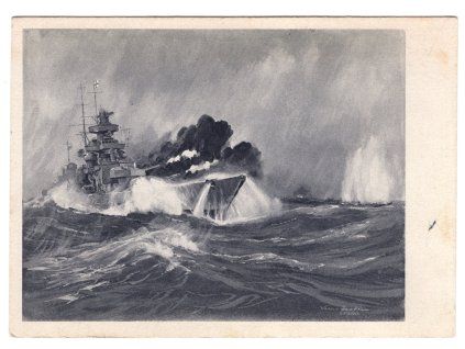 Schlachtschif Scharnhorst - engl. Schlachtkreuzer Renown.