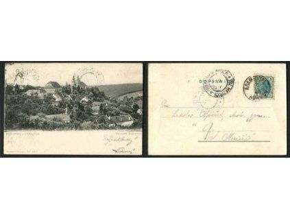 VRANOV. Moravské Švýcarsko. 1905.