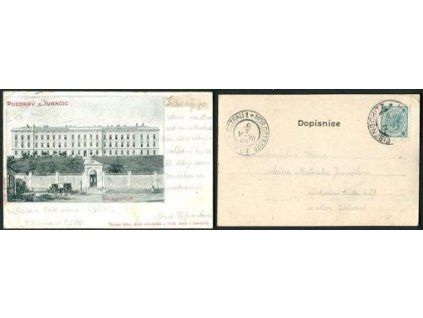 IVANČICE. Ústav hluchoněmých. 1900.