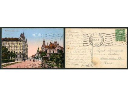 OLOMOUC. Sadová třída. 1914.