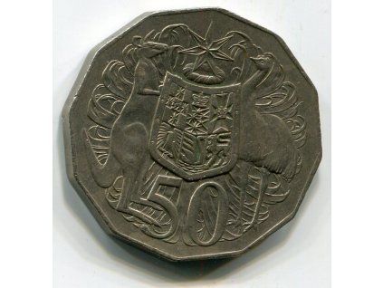 AUSTRÁLIE. 50 cents 1971.