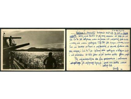 Zerstörer vor Norwegens Küste. 1943.