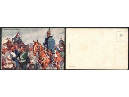 Kriegsgefangene Russen.