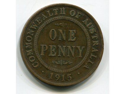 AUSTRÁLIE. 1 penny 1915.