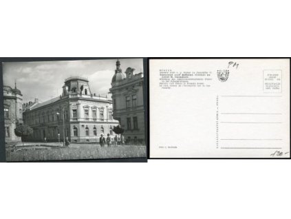 MÍSTEK. Závodní klub n.p. Slezan na Palackého tř.