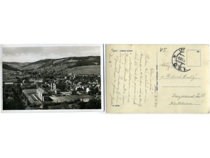 VSETÍN. Celkový pohled. 1938.