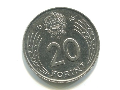 MAĎARSKO. 20 forint 1985.