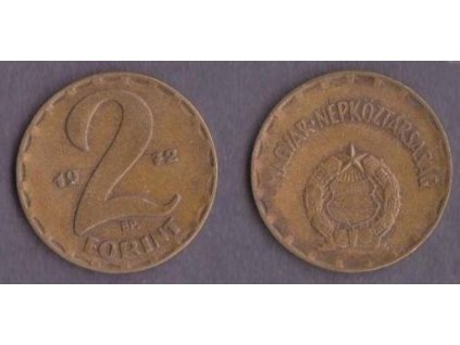 MAĎARSKO. 2 forint 1972.
