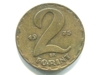 MAĎARSKO. 2 forint 1975.