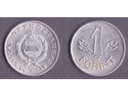 MAĎARSKO. 1 forint 1987.