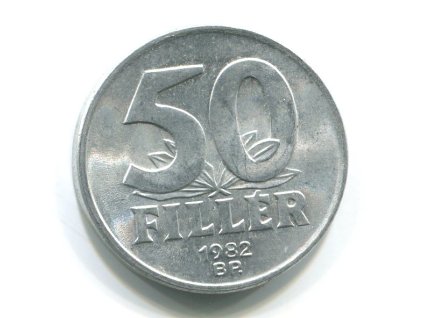 MAĎARSKO. 50 fillér 1982.