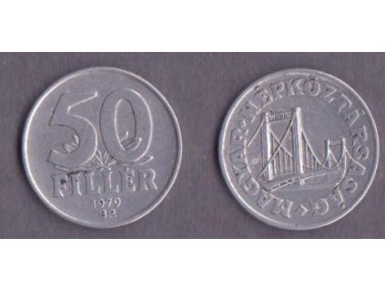 MAĎARSKO. 50 fillér 1979.