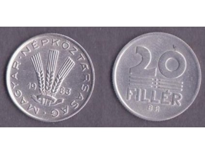 MAĎARSKO. 20 fillér 1983.