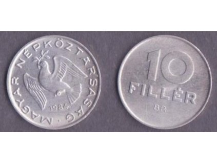 MAĎARSKO. 10 fillér 1984.