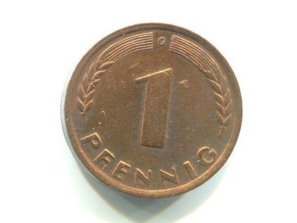 Německo. 1 Pfennig 1949/G.