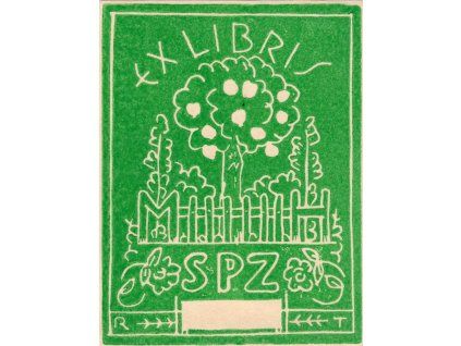 R - T: Ex libris SPZ.