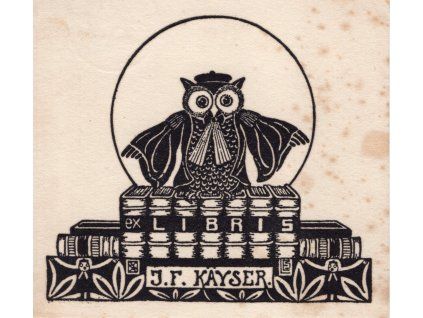 Traill, K.: Ex libris J. F. Kayser.