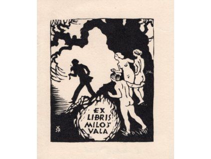 Šubic, R.: Ex libris Miloš Vala. 1928.