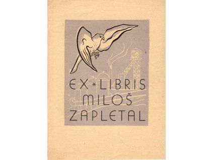 Chlebovský, Bohumil: Ex libris Miloš Zapletal.