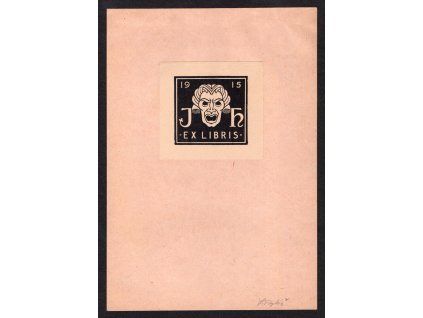 Rytíř, V.: Ex libris J. H. 1915.