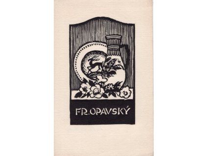 Votlučka: Ex libris František Opavský.