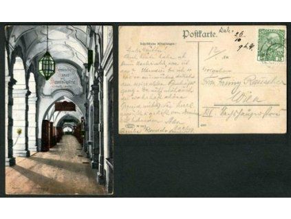 BOZEN. Lauben. Heimische Kunst und Hauksindustrie Arnold Kmonn.