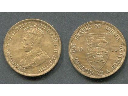 JERSEY. 1/12 shilling 1913.