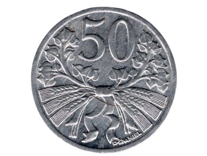 ČESKOSLOVENSKO. 50 haléřů 1952.