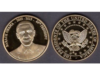 USA. 44. Pesident - Barack Obama. 2009-2013. 44. PROOF.