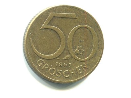 RAKOUSKO. 50 Groschen 1961.