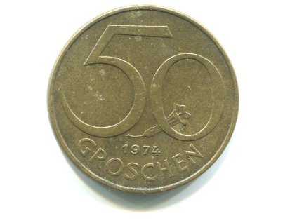 RAKOUSKO. 50 Groschen 1974.