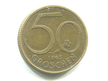 RAKOUSKO. 50 Groschen 1965.