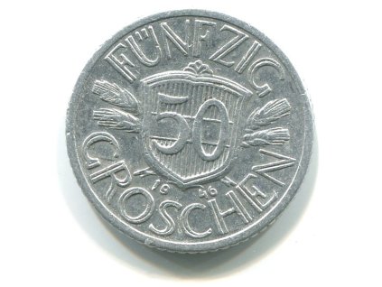 RAKOUSKO. 50 Groschen 1946.