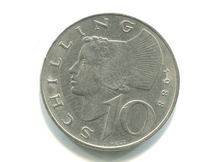RAKOUSKO. 10 Schilling 1988.