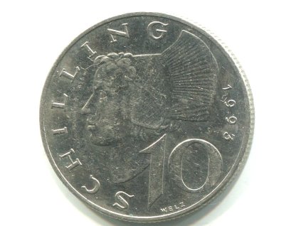 RAKOUSKO. 10 Schilling 1993.