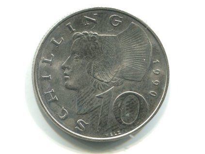 RAKOUSKO. 10 Schilling 1990.
