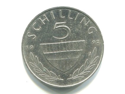 RAKOUSKO. 5 Schilling 1992.