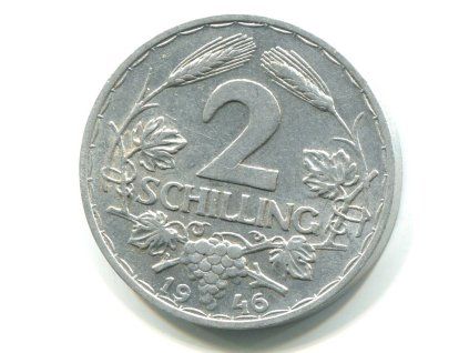 RAKOUSKO. 2 Schilling 1946.