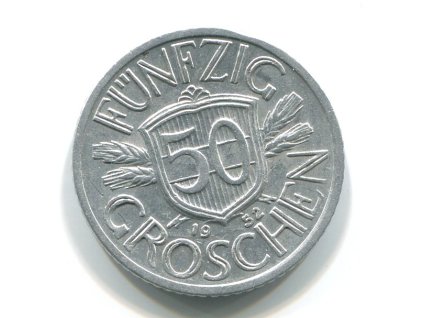 RAKOUSKO. 50 Groschen 1952.