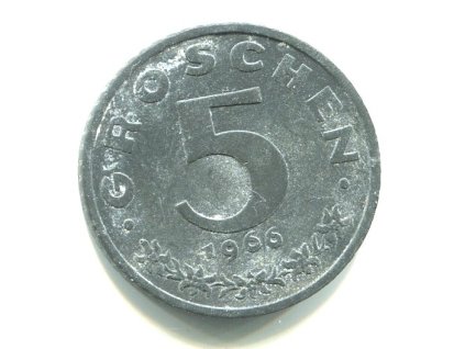 RAKOUSKO. 5 Groschen 1966.