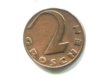 RAKOUSKO. 2 Groschen 1935.