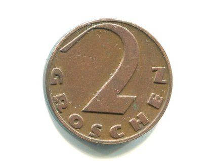 RAKOUSKO. 2 Groschen 1936.
