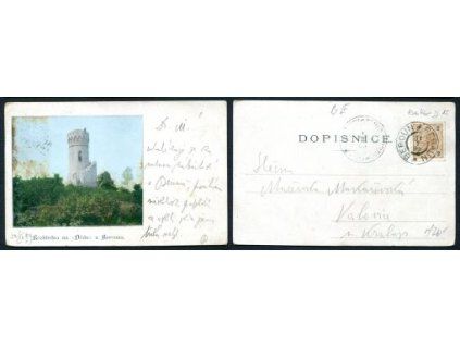 BEROUN. Rozhledna na Dědu u Berouna. 1899