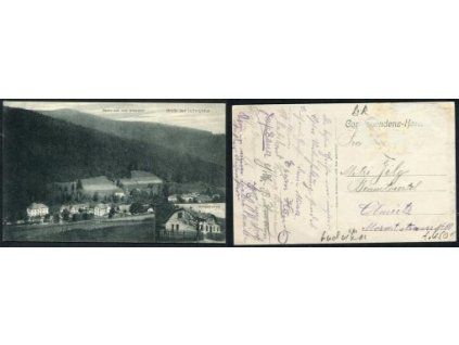 LUDVÍKOV / Ludwigsthal. Partie aus dem Mitteldorf. Consumverein.