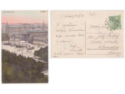 Wien. Palác říšské rady.