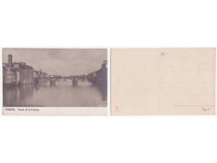 Firenze. Ponte di S. Trinitá.